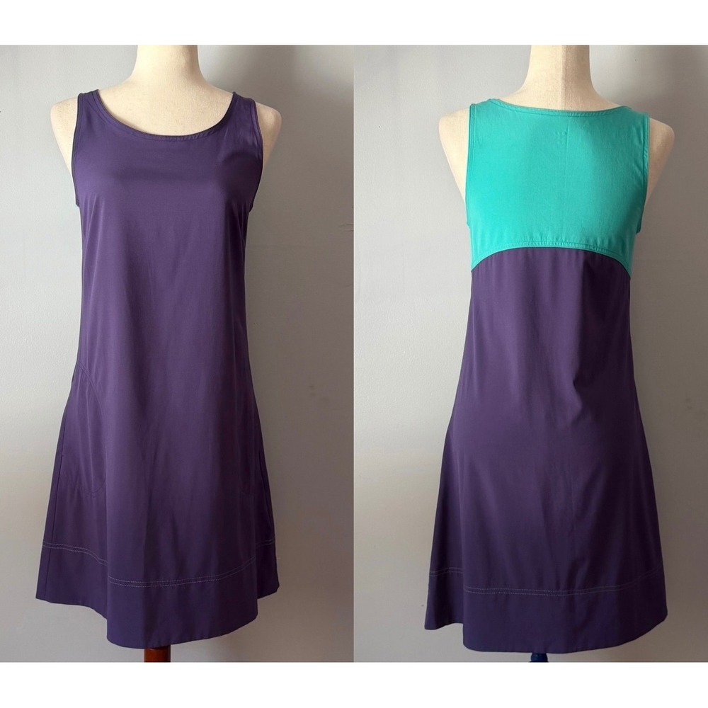 Title Nine Mini‎ Dress Small Tennis Golf Sleeveless Pocket Performance Stretch